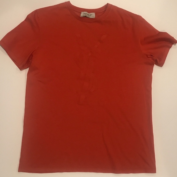 saint laurent signature tee
